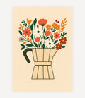FLORAL COFFEE POSTER - Image 1