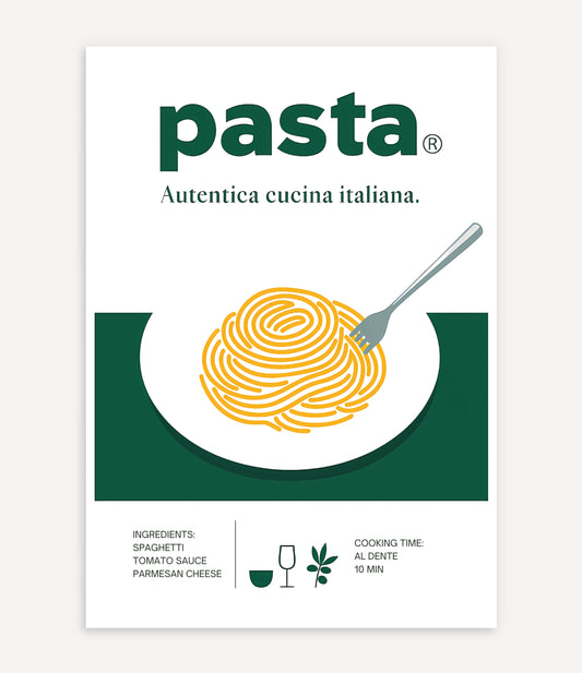 ITALIAN PASTA POSTER