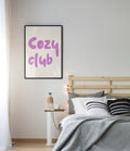 COZY CLUB POSTER IN PINK - Image 2