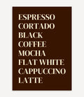 BROWN COFFEE POSTER - Image 1