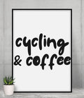 CYCLING & COFFEE POSTER - Image 2