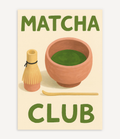 MATCHA CLUB POSTER - Image 1