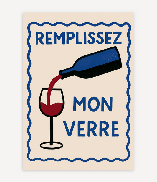 WINE LOVERS POSTER