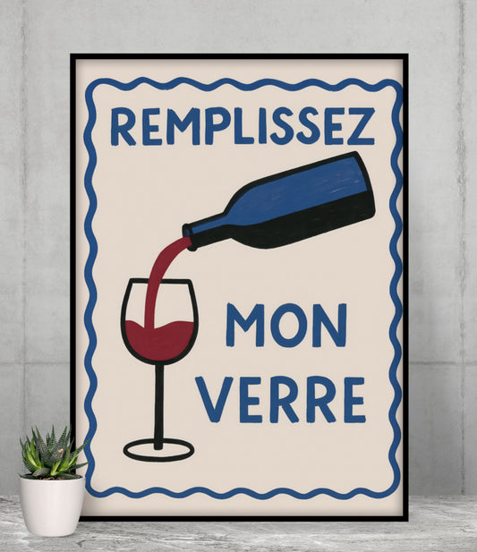WINE LOVERS POSTER
