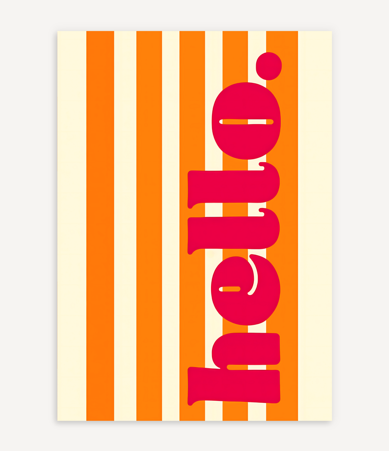 HELLO POSTER