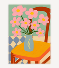 FLORAL CHAIR POSTER - Image 1