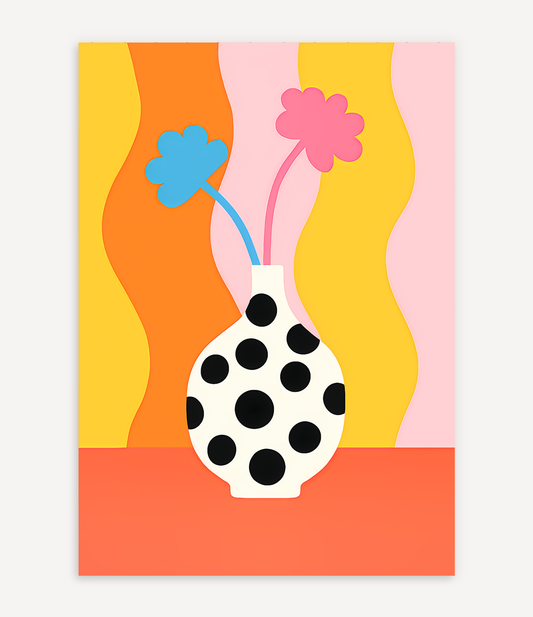 FLORAL VASE POSTER