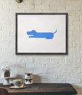 BLUE DOG LYING POSTER - Image 2