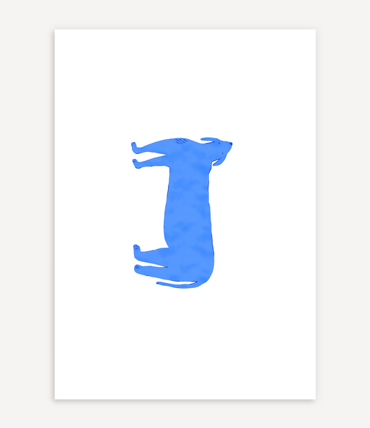BLUE DOG POSTER