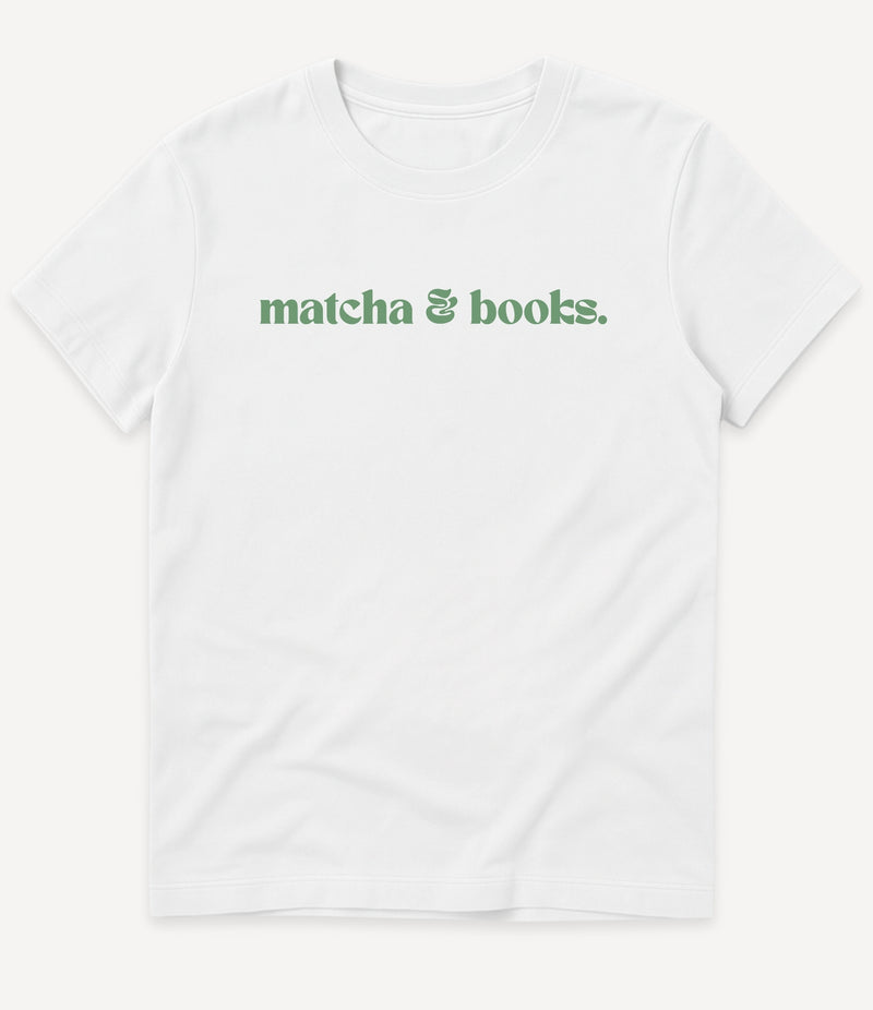 MATCHA & BOOKS T-SHIRT