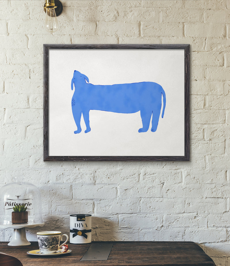 BLUE DOG POSTER