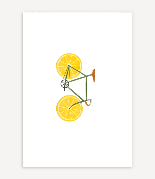 LEMON BYCICLE POSTER