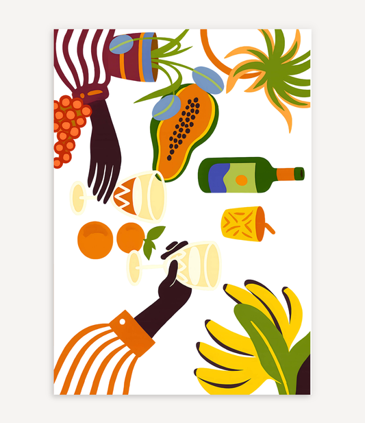FRUIT PICKNICK POSTER