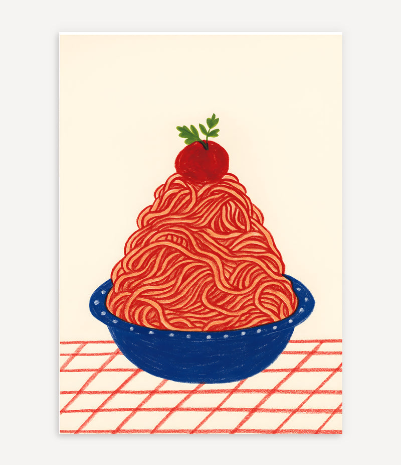 SPAGHETTI MOUNTAIN POSTER