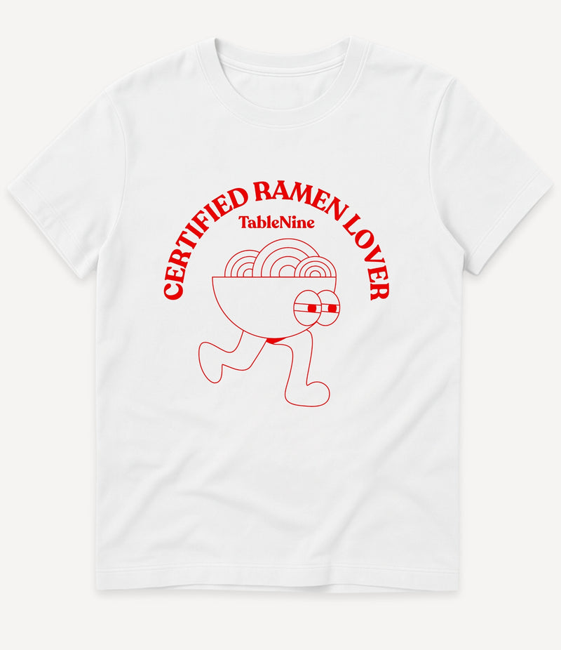 CERTIFIED RAMEN LOVER T-SHIRT