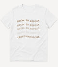 BREW SIP REPEAT T-SHIRT - Image 1