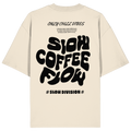 SLOW COFFEE FLOW OVERSIZED T-SHIRT - Organic Oversize Shirt - Image 2