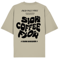 SLOW COFFEE FLOW OVERSIZED T-SHIRT - Organic Oversize Shirt - Image 4